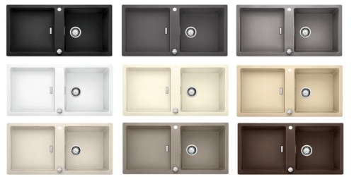 BLANCO ADON XL 6S Silgranit mosogató tartozékokkal (kávé, #519626)