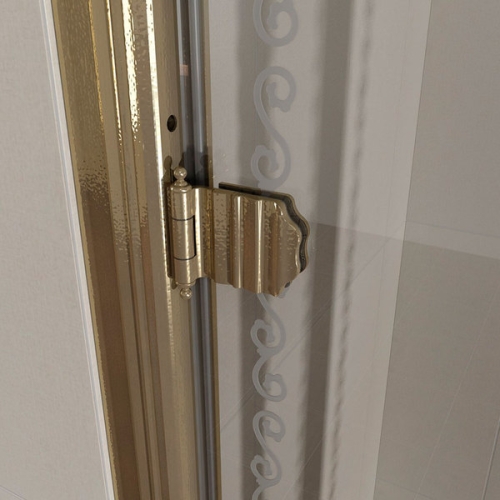 Sapho ANTIQUE 90 cm-es zuhany oldalfal, bronz (GQ5690)