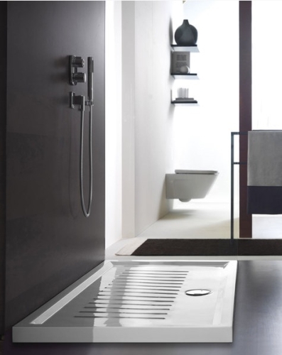 Sapho GSI CERAMICA TECLA Extra 80x120x6 cm flat kerámia zuhanytálca (359811)