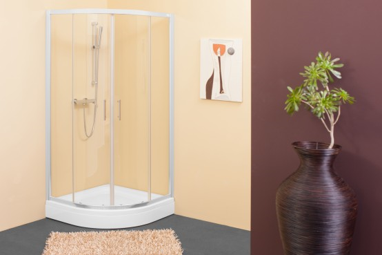 Kolpa-San Q-Line TKP 90x90 negyedköríves zuhanykabin