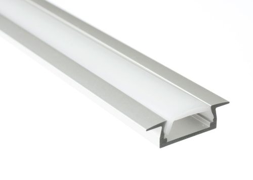 Sapho Eloxált alumínium profil LED szalaghoz 22x6 mm; 2 m (KL3775-2)