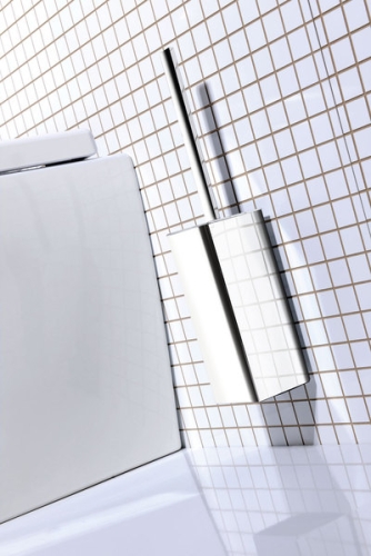 Sapho Quella Wc kefe, leemelhető, króm (QE508)