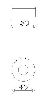 Sapho CIRCLE fogas, króm (1320-01)