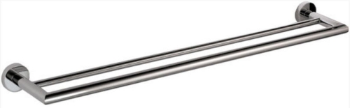 Sapho CIRCLE dupla törölköző tartó 65cm, króm (1320-11)