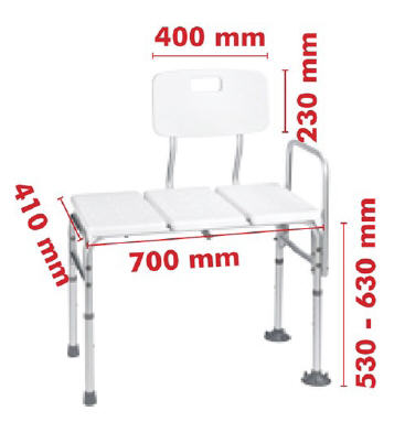 Sapho Ülőke kádra, fehér (A0120101)