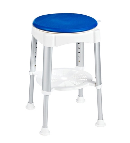 Sapho Forgó szék, állítható magasság, fehér/kék (A0050401)
