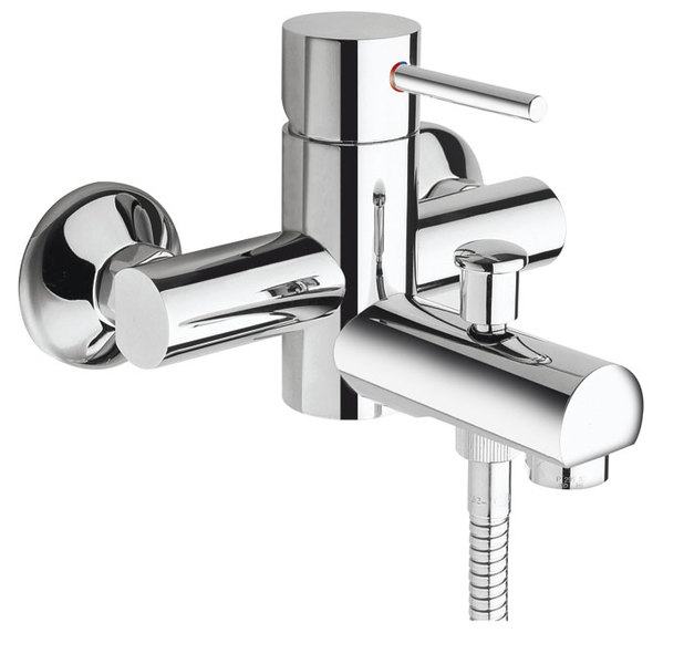 Sapho RHAPSODY fali ádtöltő csaptelep, zuhanyszett nélkül, króm (5581)