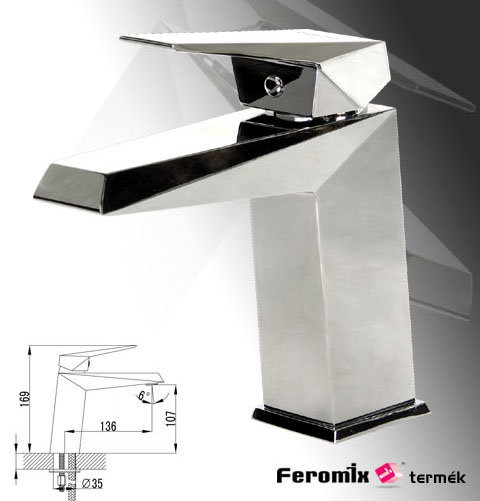 Feromix Questo mosdó csaptelep automata leeresztővel 500310.1