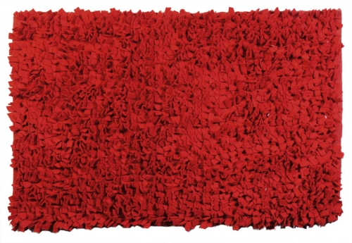 Sapho RIDDER HAIR fürdőszobai kilépő csúszásmentes betéttel piros (741306)