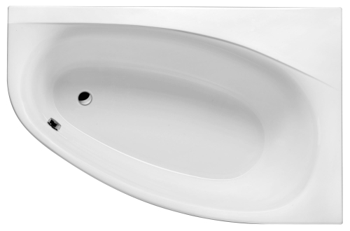 Niagara Wellness Karoline 170x110 cm-es aszimmetrikus kád kádlábbal (beépíthető / balos, 170x110 cm)