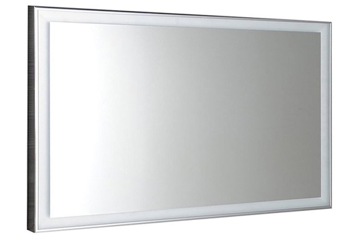 Sapho LUMINAR 120x55 cm tükör LED világítással alumínium kerettel, króm NL560