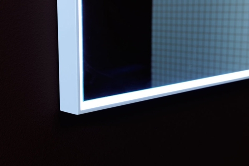 Sapho FLOAT tükör LED világítással fekvő, fehér (115x52 cm, #22558)