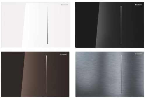 Geberit Sigma70 nyomólap umbra barna üveg Sigma 12 cm-es tartályhoz 115.620.SQ.1