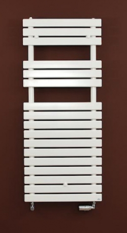Betatherm B2 fürdőszobai csőradiátor (700x1190 mm, fehér, 888 W, #B2 12070)