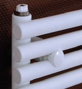 Betatherm HX fürdőszobai csőradiátor  (396x756 mm, fehér, 382 W, #HX 40760)