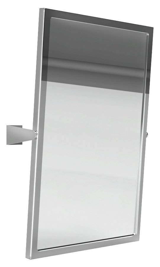 Sapho DISABLE Billenthető tükör 40x60 cm, inox kerettel (301401031) XH007