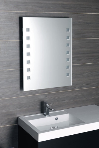 Aqualine Hátulról világító tükör 60x80 cm (ATH26)