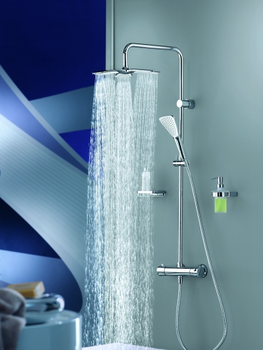 KLUDI FIZZ THERMOSTAT DUAL SHOWER SYSTEM 6709505-00