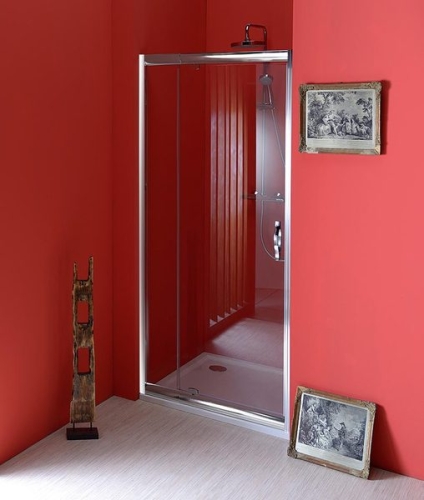 Sapho SIGMA nyíló zuhanyajtó beépítési mérete 78-92 cm (SG1216)