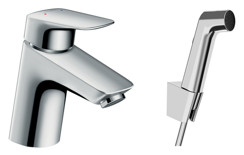 Hansgrohe Logis Bidette 1jet mosdócsaptelep szett 71290 000 (71290000)