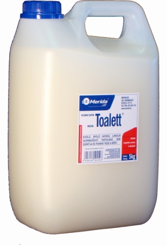 MERIDA TOALETT® 5 kg-os folyékony szappan (virág illat, #STV )