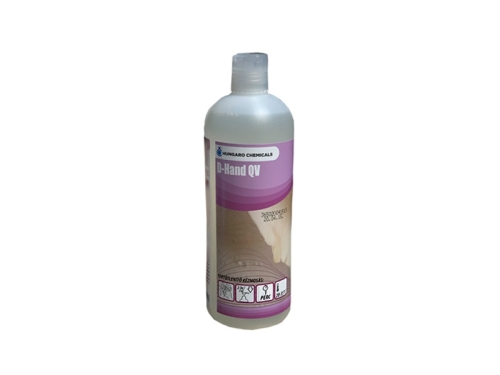 Merida D-Hand QV Fertőtlenítő kézmosószer, illatmentes, 500ml-es, disc-top kupakkal (d-hand qv500ml)