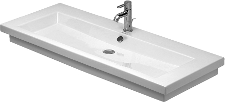 Duravit 2nd floor 120x50,5 cm mosdó csiszolt 0491120027