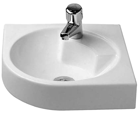 Duravit Architec 63,5x54 cm sarokmosdó 0448450000