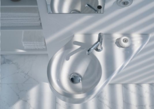 Duravit Architec 64,5x41 cm kézmosó medence balra 0764650000