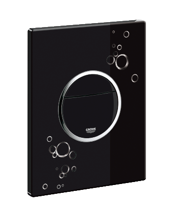 Grohe Nova Cosmopolitan fekete/króm nyomólap 38847 KI0 (38847KI0)