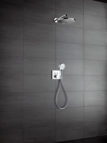 Hansgrohe ShowerSelect termosztát 2 fogyasztóhoz falsík alatti szereléshez, beépített Fixfittel és Porterrel 15765 000 (15765000)