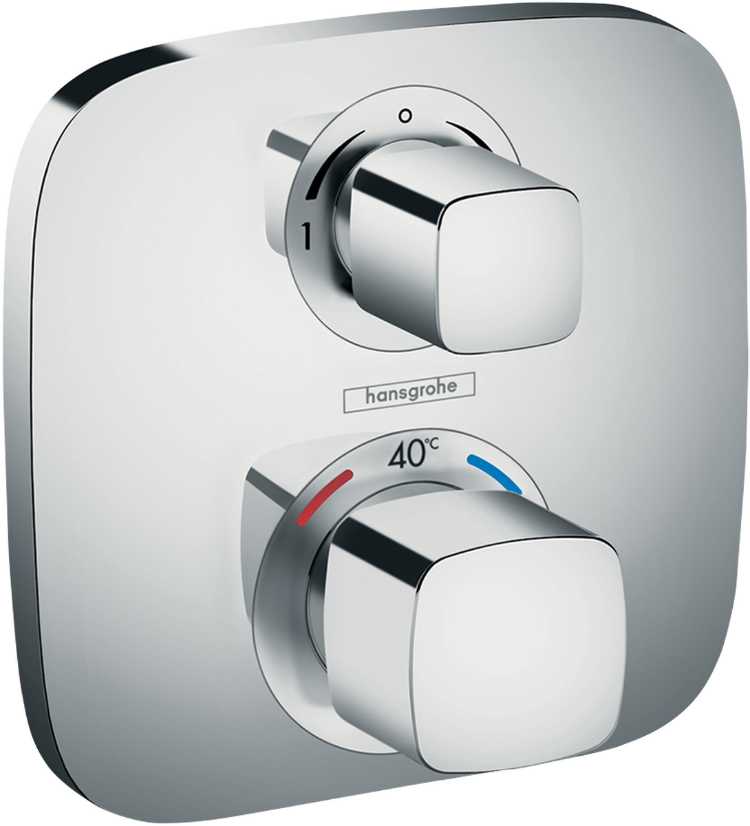 Hansgrohe Ecostat E falsík alatti termosztátos csaptelep, 2 fogyasztóhoz 15708 000 (15708000)