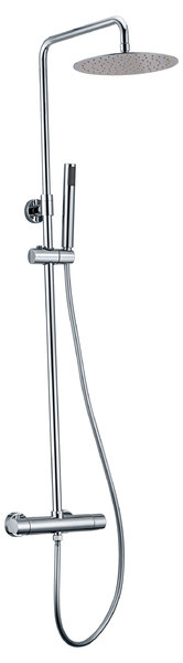 Sapho KIMURA termosztatikus zuhanyoszlop, króm (KU322)