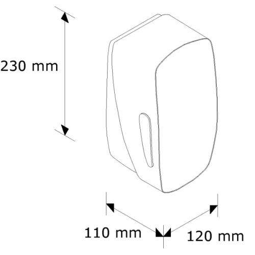 MERIDA MERCURY Habszappan adagoló (MERCH grey)