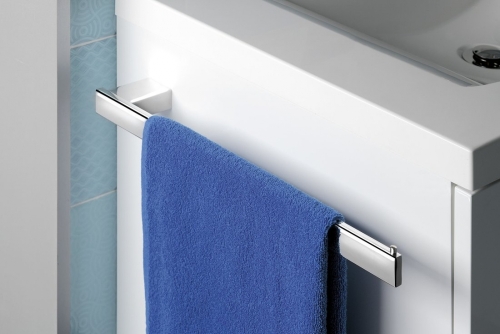 Sapho törölközőtartó a szekrény oldalára 400 mm, króm (FA111)