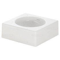 Duravit Architec 42x42 cm-es ráültethető mosdó csaplyuk nélkül 0320420000