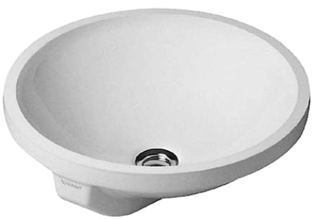 Duravit Architec Ø 40 cm-es alulról beépíthető mosdó 0468400000