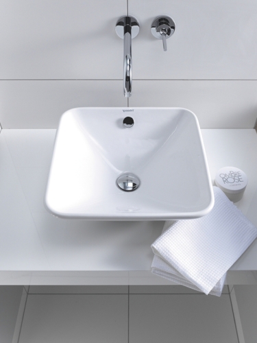 Duravit Bacino 42x42 cm-es ráültethető mosdó 0333420000