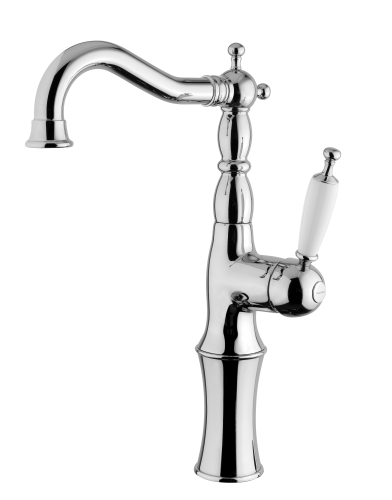 Bugnatese Oxford 6317SBT Magas mosdócsaptelep leeresztő nélkül BT / TUSKAN BRONZ