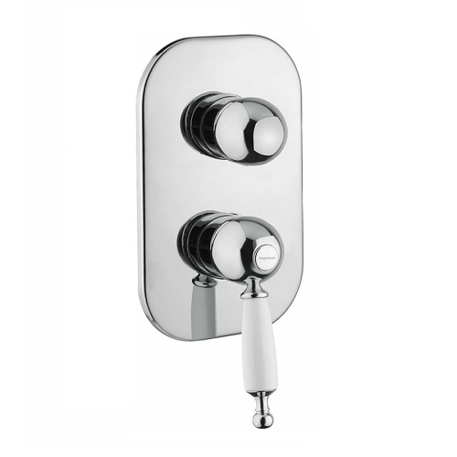 Bugnatese Oxford 6332CR Fal alatti 4 állású zuhanyváltó komplett CR / KRÓM