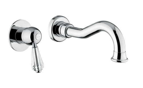 Bugnatese Oxford 6345KLX Fali mosdócsaptelep 19 cm kifolyóval swarovski fogantyúval LX / LUXURY