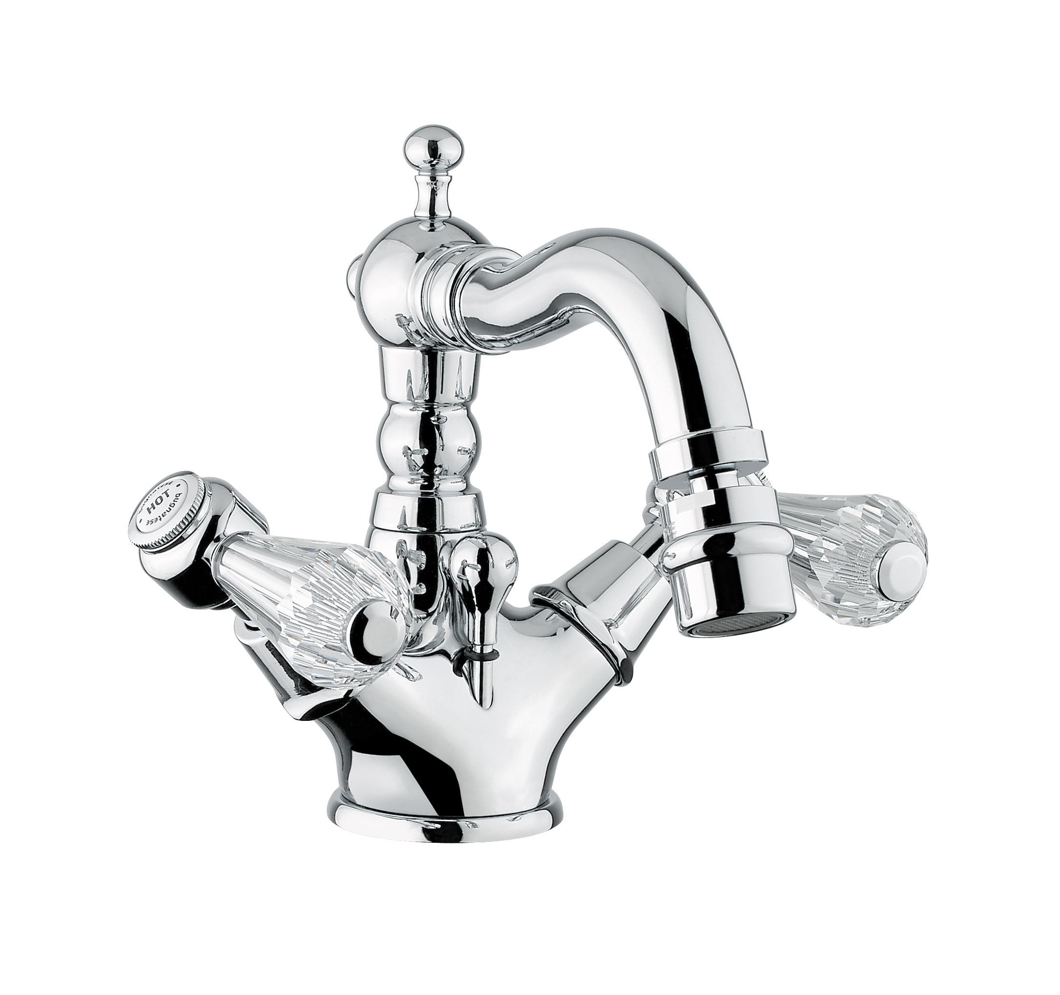 Bugnatese Revival 444KCR Bidet csaptelep leeresztővel swarovski fogantyúval CR / KRÓM