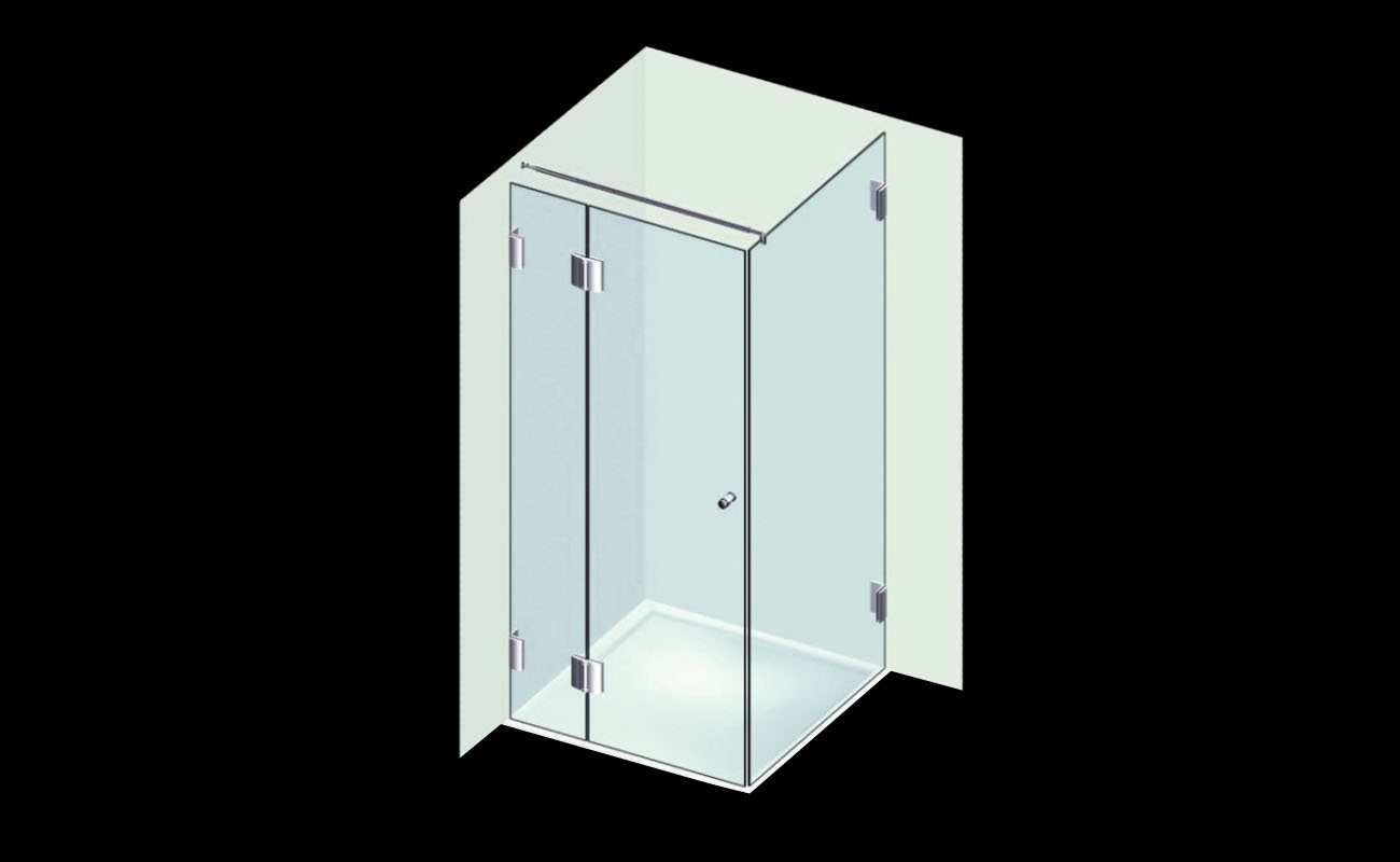 Varioglass Globus 204 100x80 cm-es Zuhanykabin
