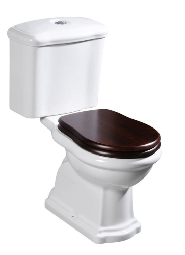 Sapho KERASAN RETRO alsó kifolyású monoblokkos álló WC, fehér 101201