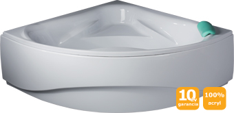 Hopa Siena 140x140 sarokkád kádlábbal, VANSIE140