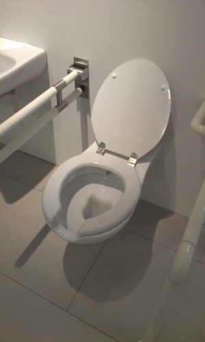 Creavit HANDICAPPED-WC + BIDÉ 2in1 - BD320 falra szerelhető WC+BIDÉ BD320-00CB00E-0000