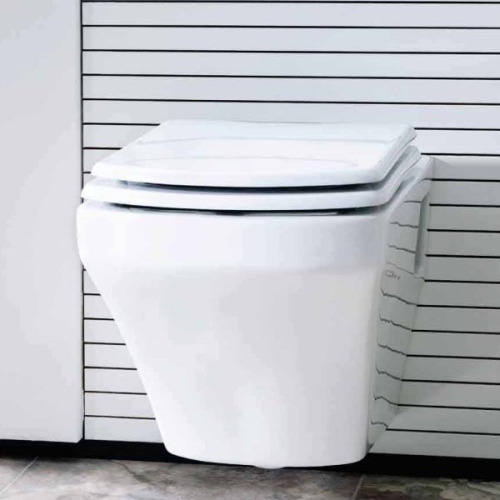 Creavit SORTI - WC + BIDÉ 2in1 - SR320 Falra szerelhető WC bidével
