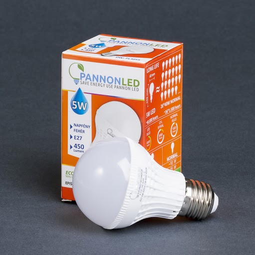 Pannonled E27 Gömb 5Watt ( Classic - 270°) DW 450 Lm (napfényfehér) (3055)
