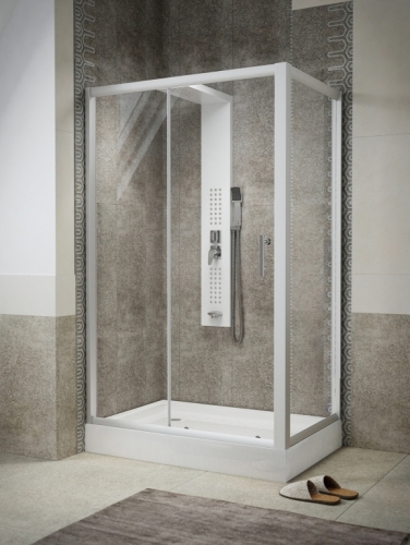 Sanimix 120x80 cm Szögletes zuhanykabin tálcával 22.8706
