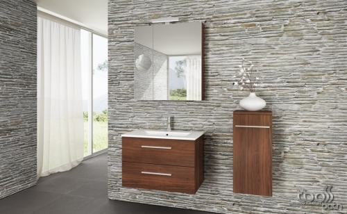 Tboss Miláno 75 fürdőszobabútor komplett szett  (mokka)